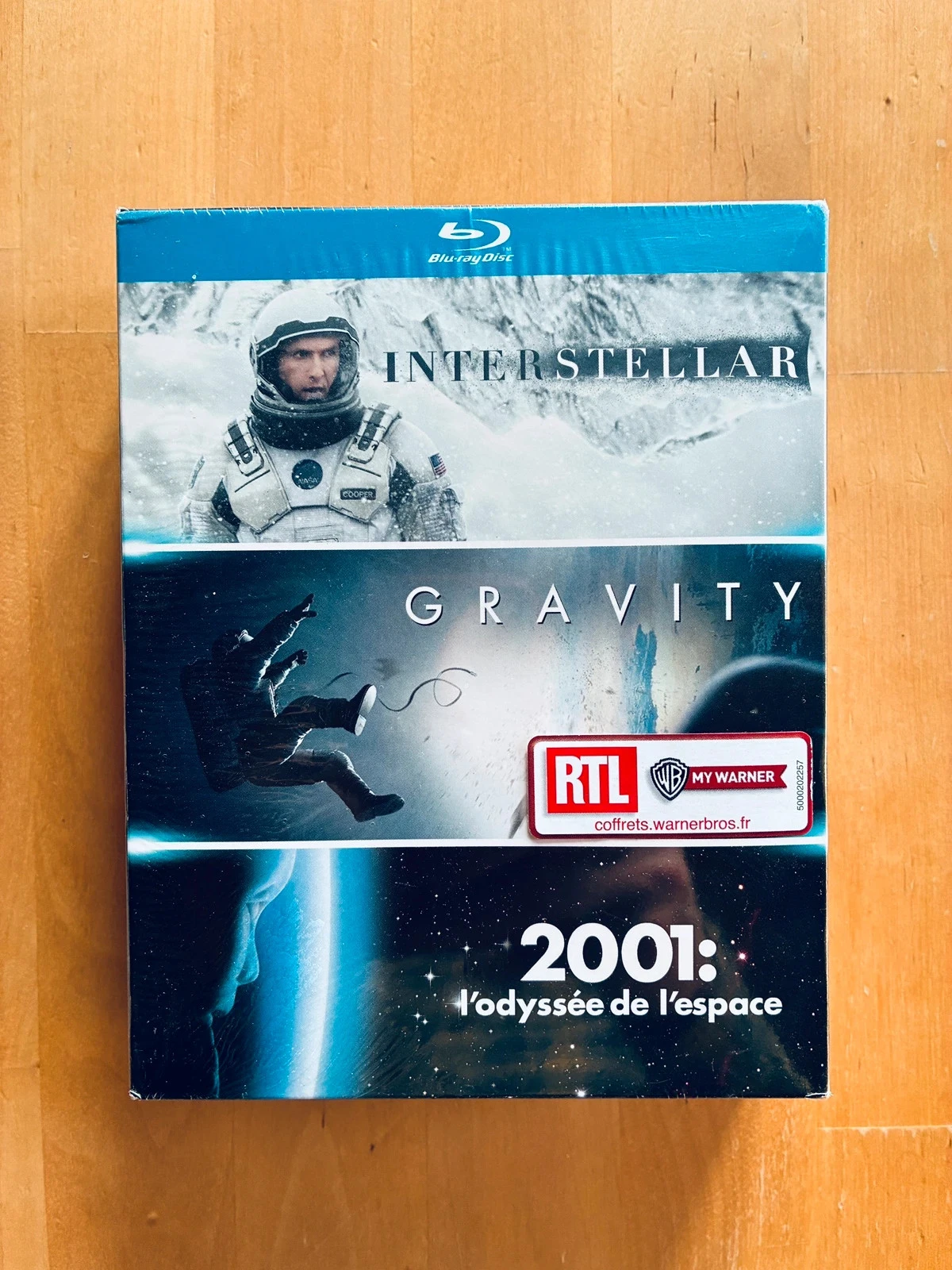 Coffret 3 Blu-ray Science-Fiction cultes.